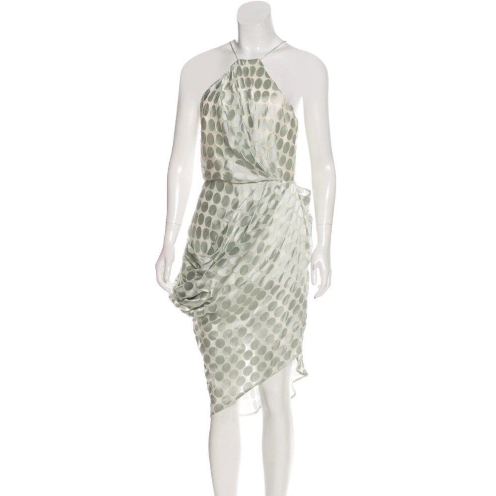 ZIMMERMANN Polka Dot Print Knee-Length Dress